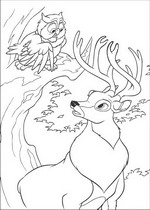 coloring page Bambi 2